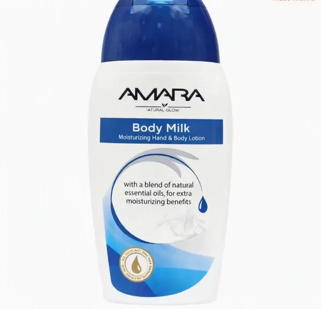 Amara Moisturising Hand & Body Lotion Milk 200ml